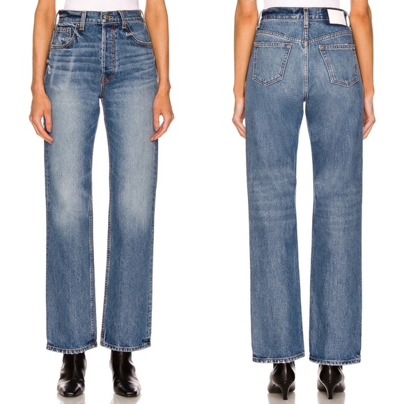 EB Denim High Rise Straight in Bonvi Size 32 - NWT - Picture 4 of 12